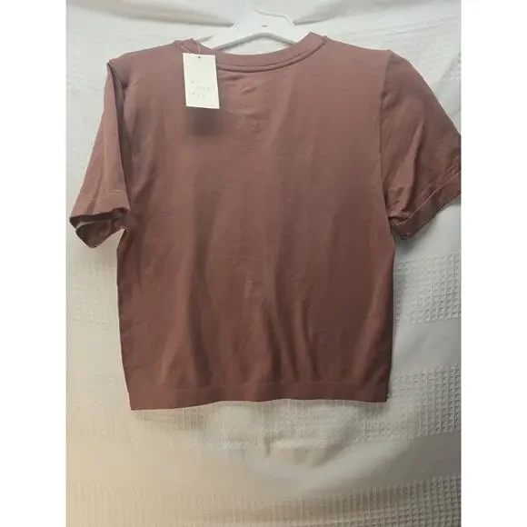 A New Day Tshirt Womens Size XXL Short Sleeve Brown 6083 - Picture 5 of 6